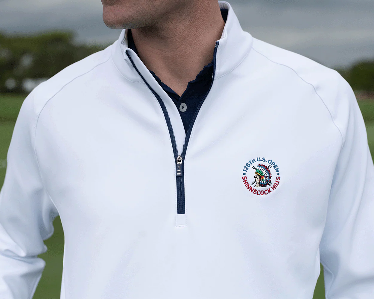 2026 U.S. Open Rodgers Pullover: White - Image 5