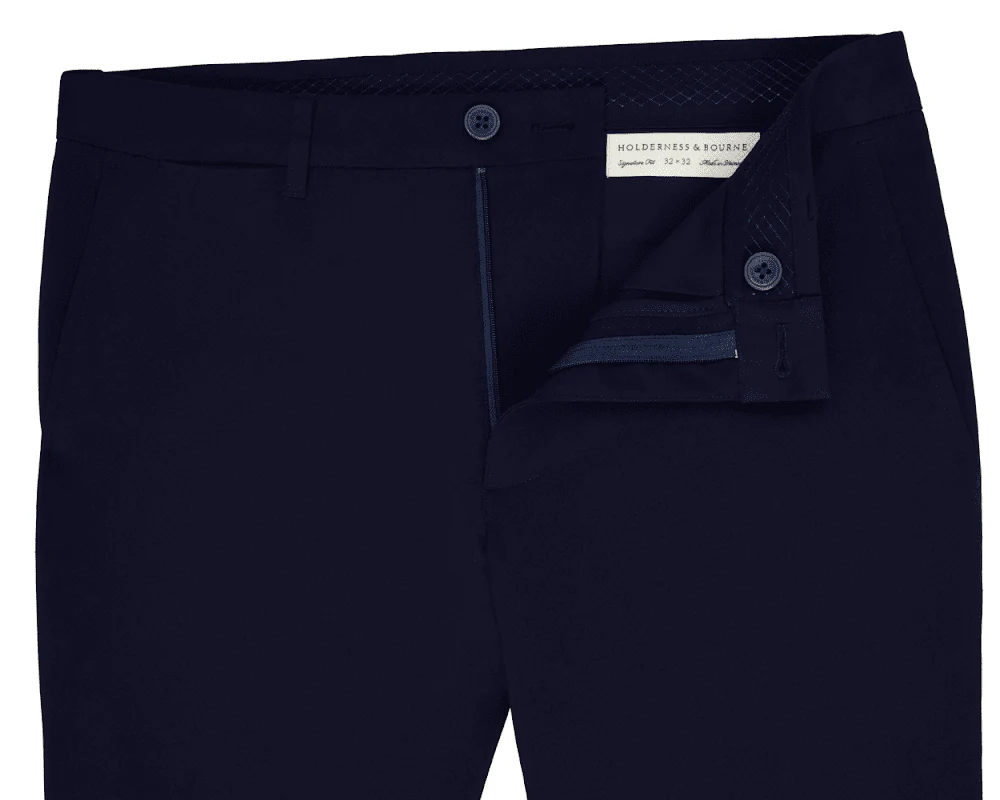 The Anson Chino Pant: Navy - Image 4