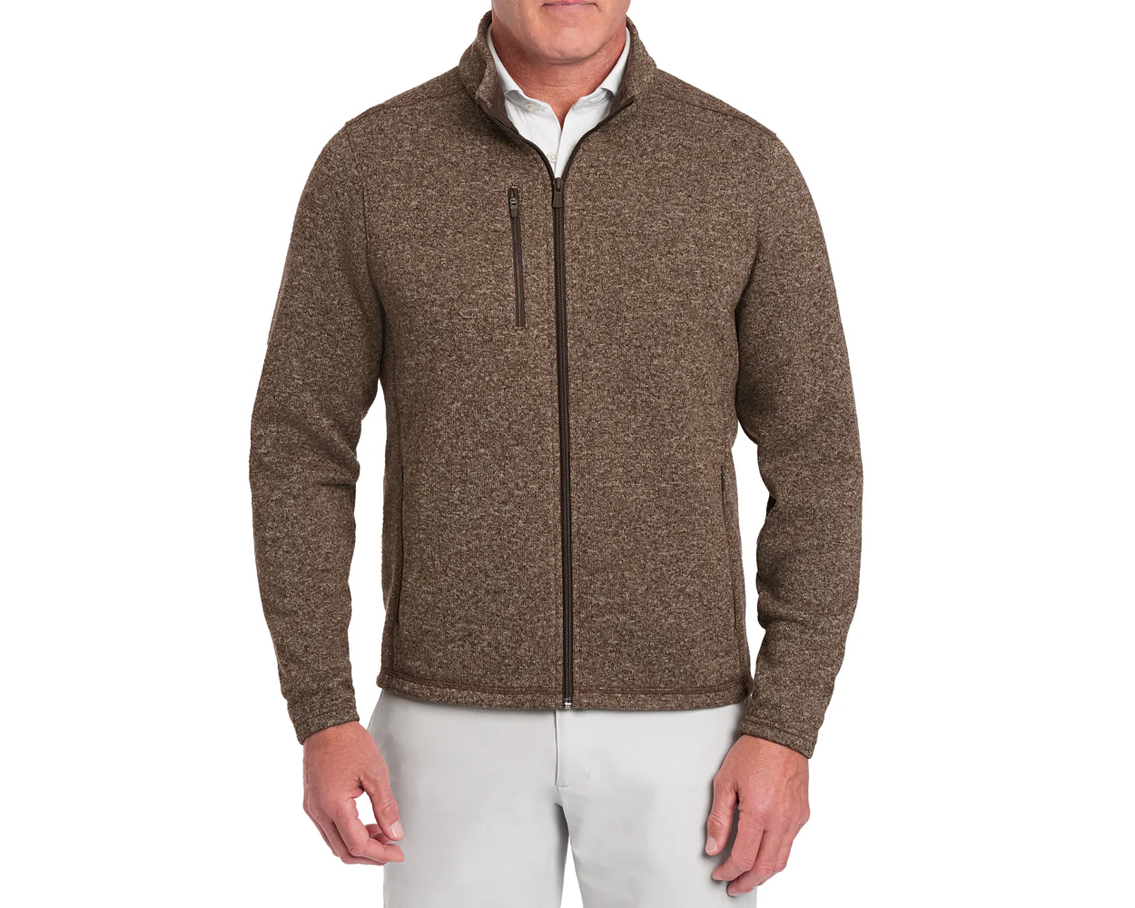The Ashby Jacket: Heathered Chestnut - Image 2