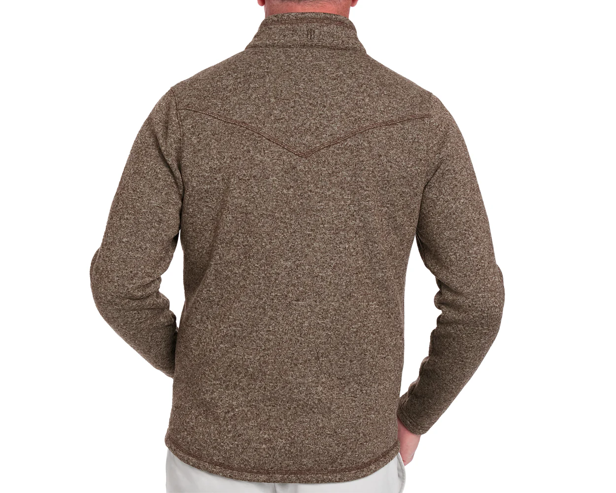 The Ashby Jacket: Heathered Chestnut - Image 4