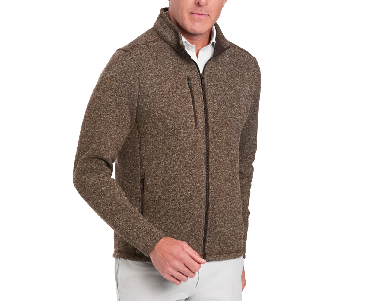 The Ashby Jacket: Heathered Chestnut - Image 5