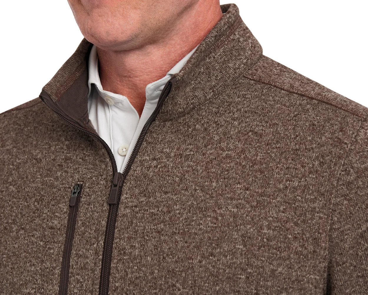 The Ashby Jacket: Heathered Chestnut - Image 6