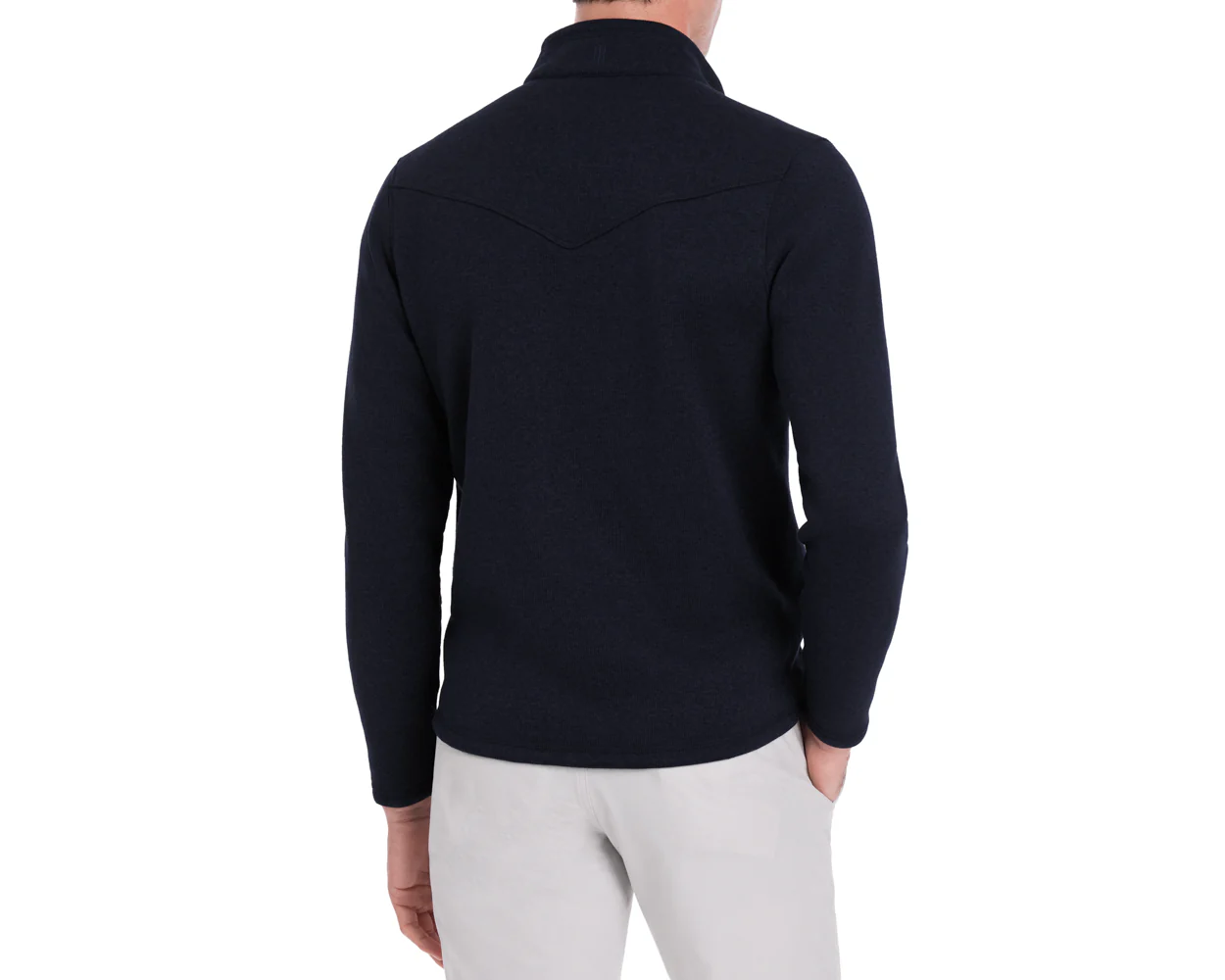 The Ashby Jacket: Heathered Dark Navy - Image 4