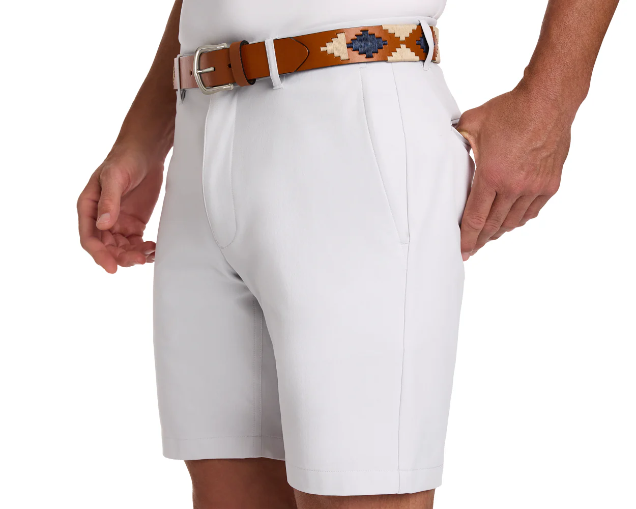 The Barker Belt: Chestnut/Dune/Navy - Image 3