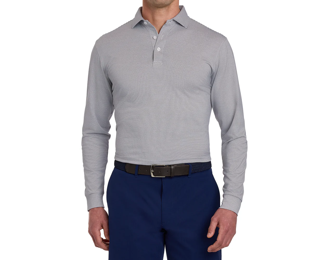 The Burke Shirt: Gray & White - Image 2