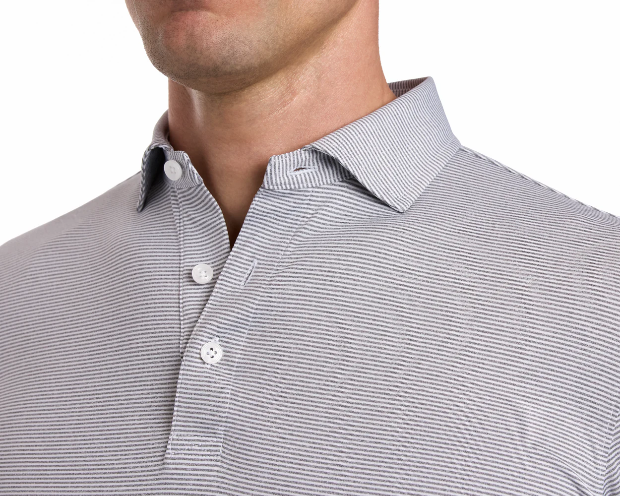 The Burke Shirt: Gray & White - Image 4