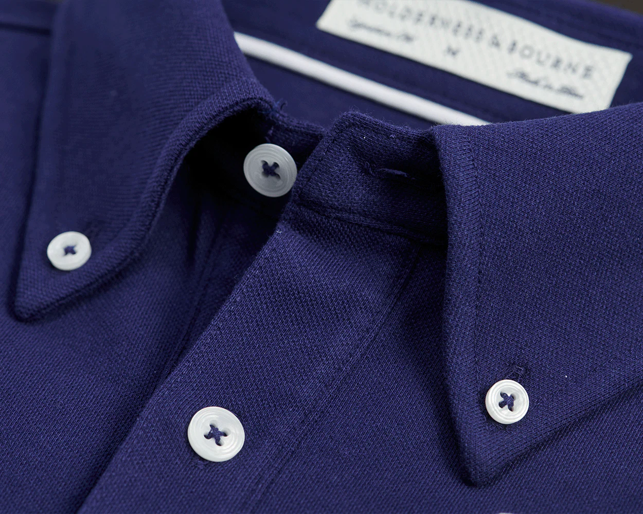 The Burton Shirt: Navy - Image 3