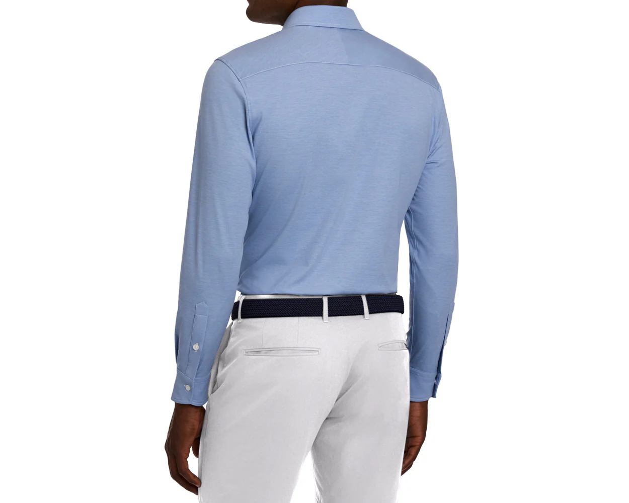 The Cullinane Shirt: Heathered Maidstone Blue - Image 4
