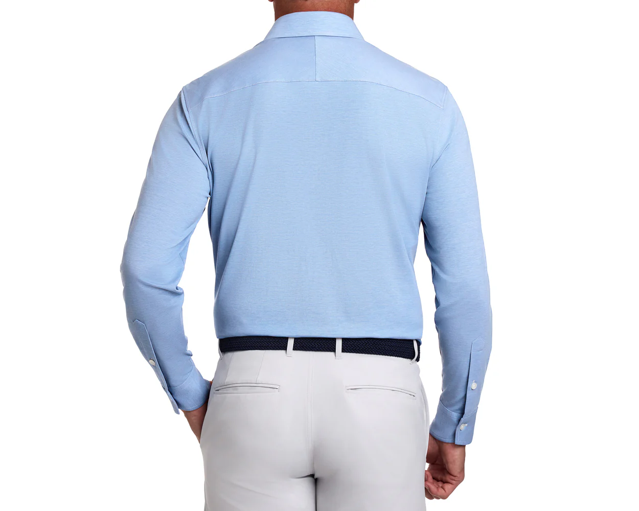 The Cullinane Shirt: Heathered Vista Blue - Image 4