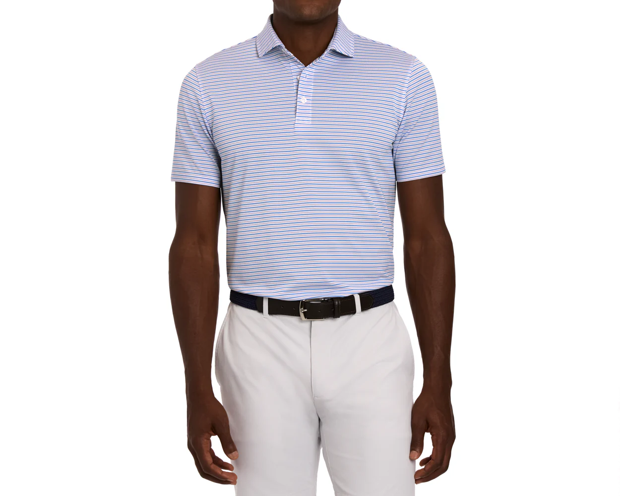 The Granville Shirt: Horizon Blue & Cabernet - Image 2