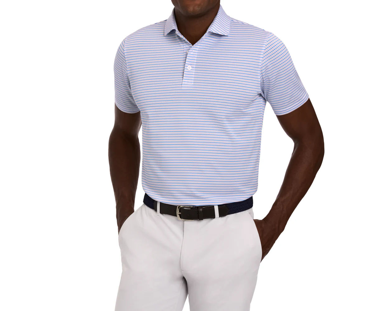 The Granville Shirt: Horizon Blue & Cabernet - Image 5