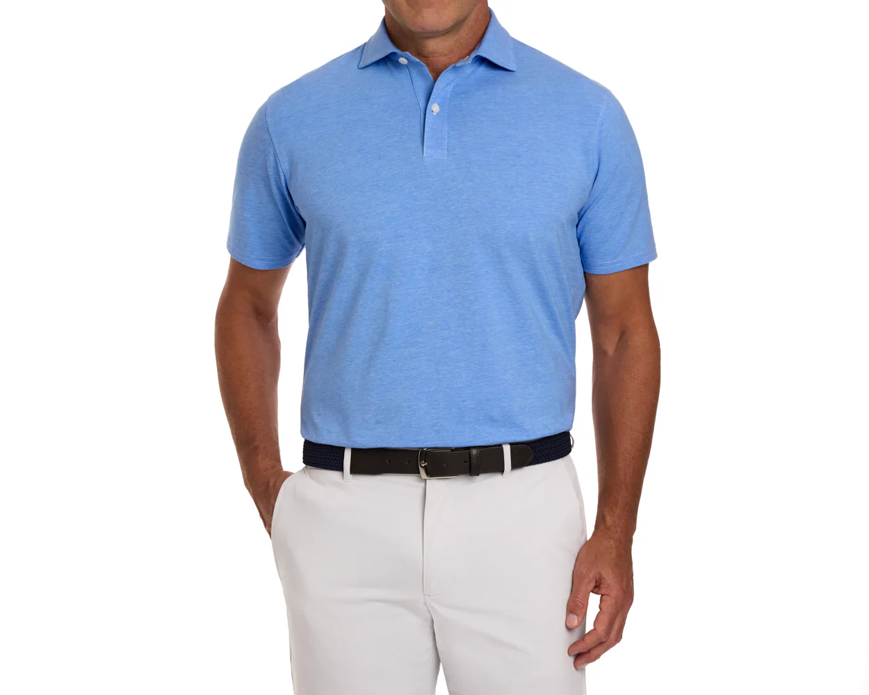 The Hatcher Shirt: Horizon Blue & White - Image 2