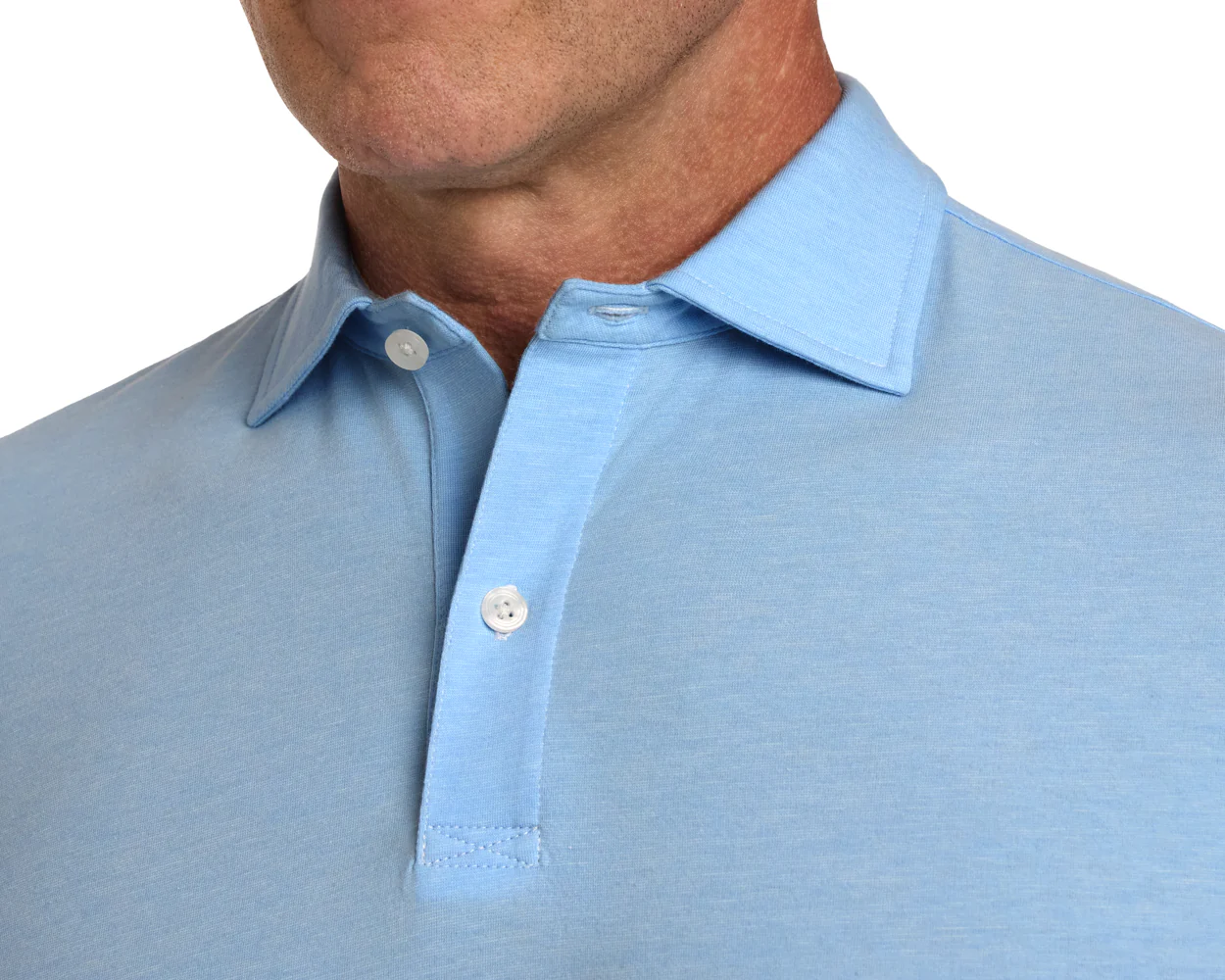 The Hatcher Shirt: Vista Blue & White - Image 4