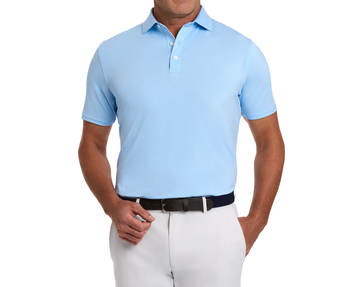 The Holland Shirt: Heathered Vista Blue - Image 5