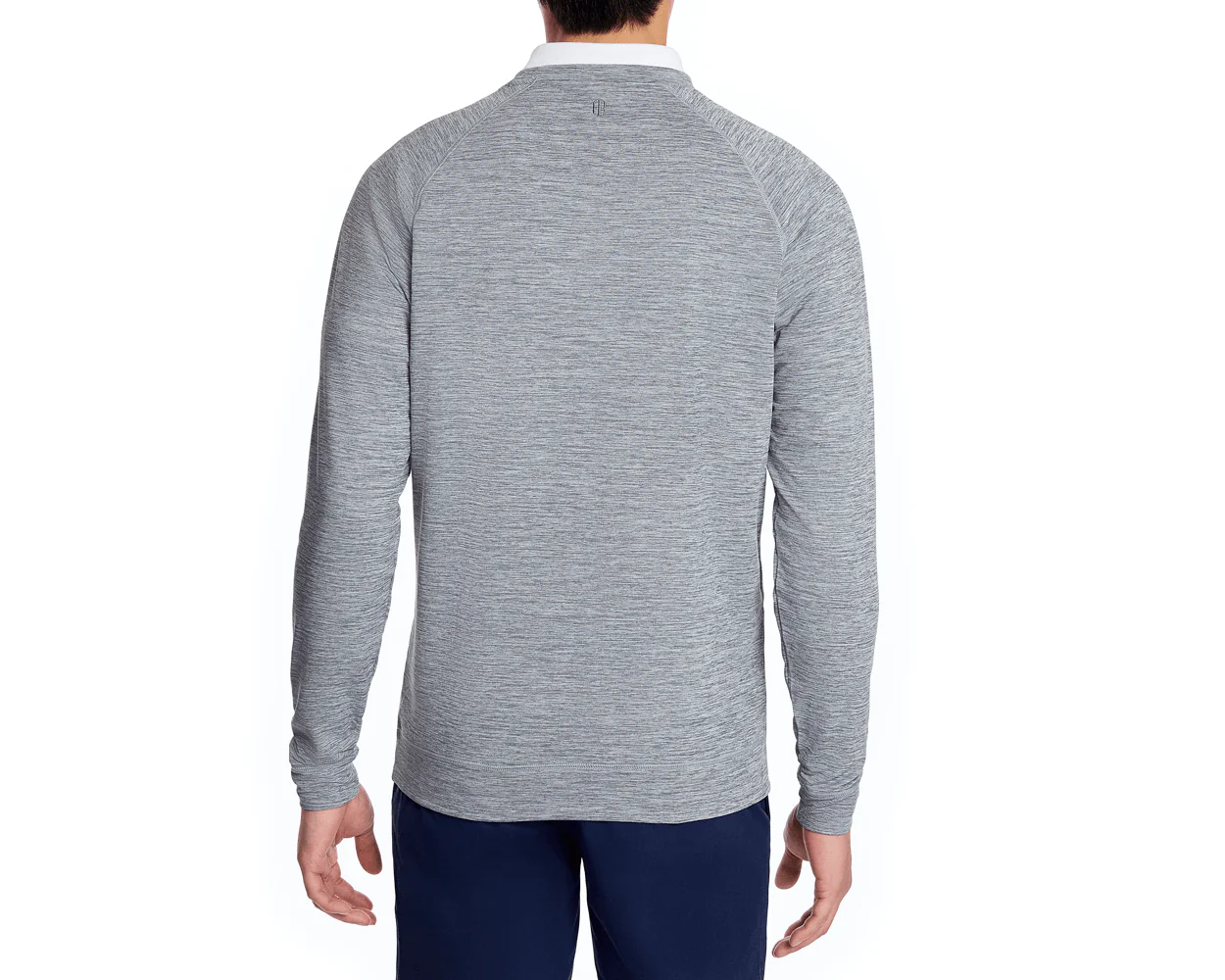 The Laidlay Crewneck: Heathered Gray - Image 4