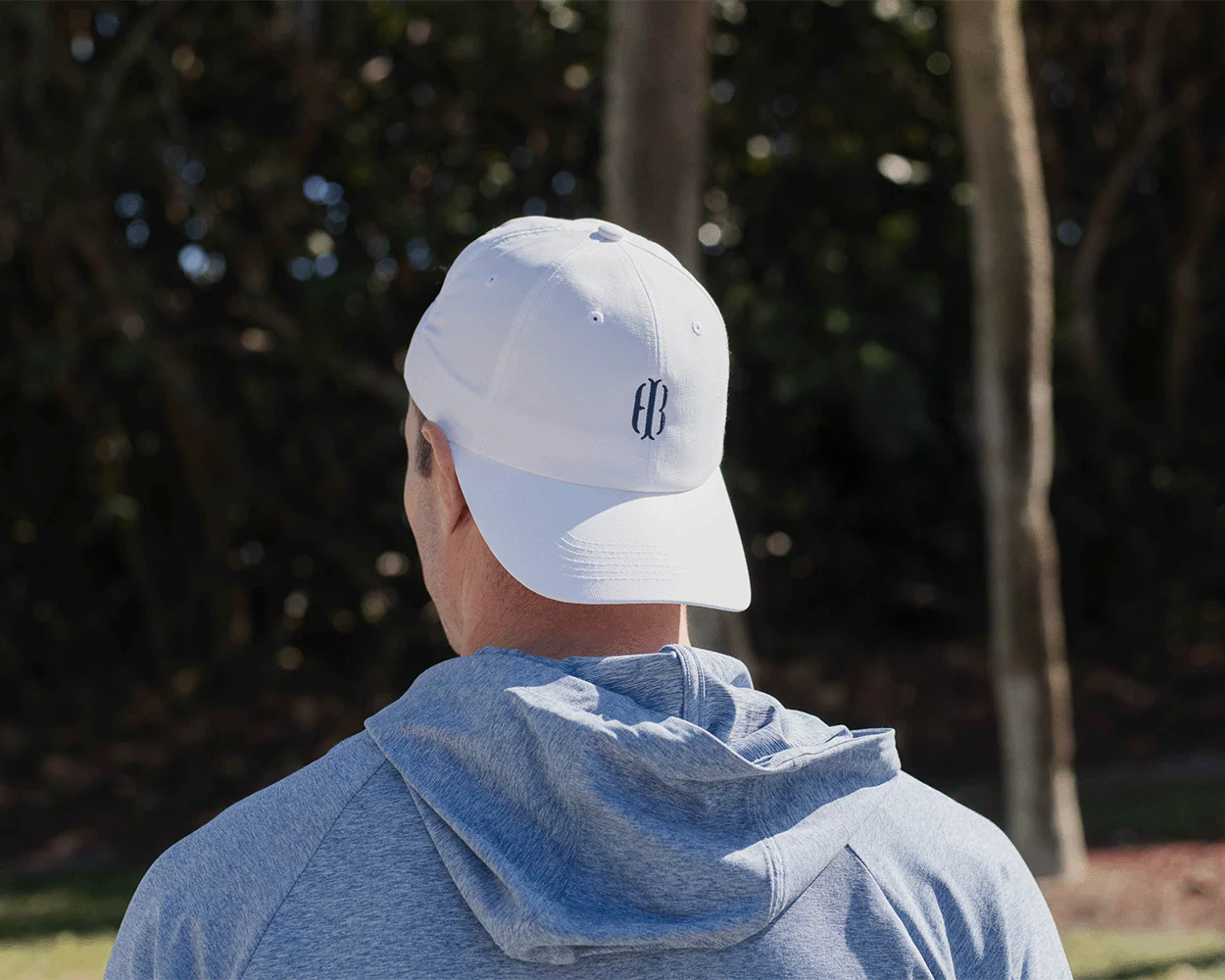 The Lightweight Performance Hat: White with HB Icon - Image 4