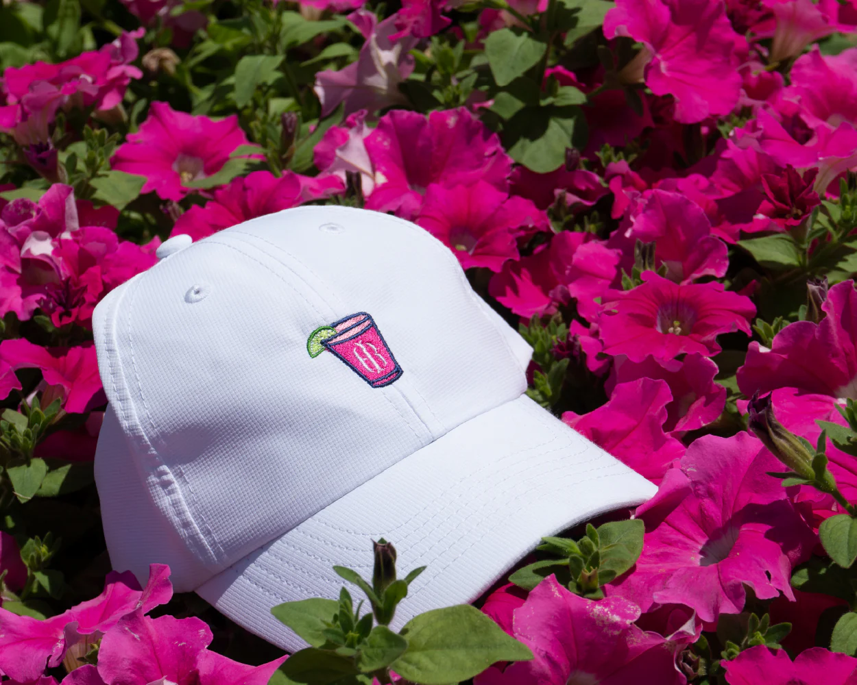 The Lightweight Performance Hat: White with Transfusion Icon - Image 4