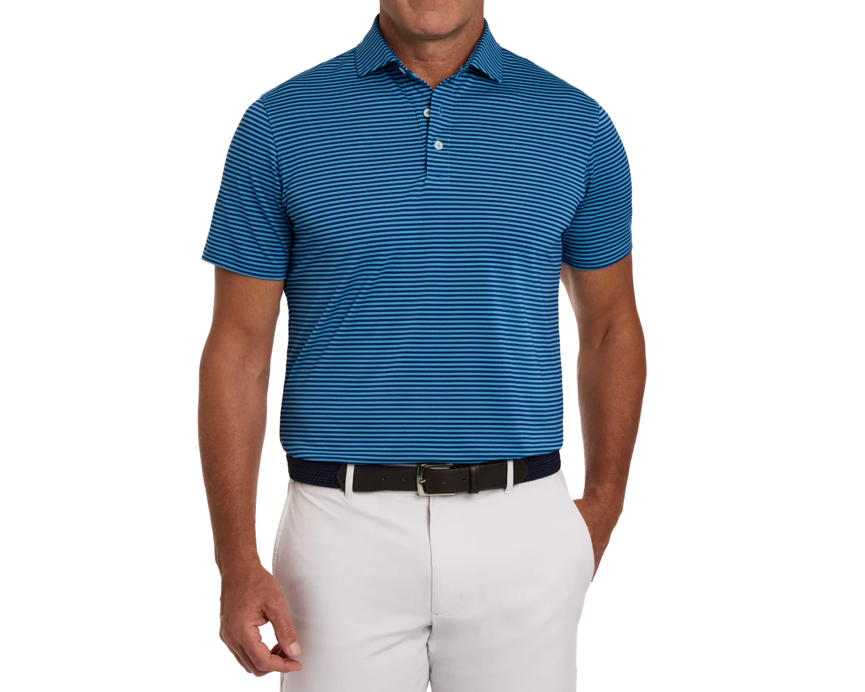 The Maxwell Shirt: Maidstone Blue & Harbor - Image 2