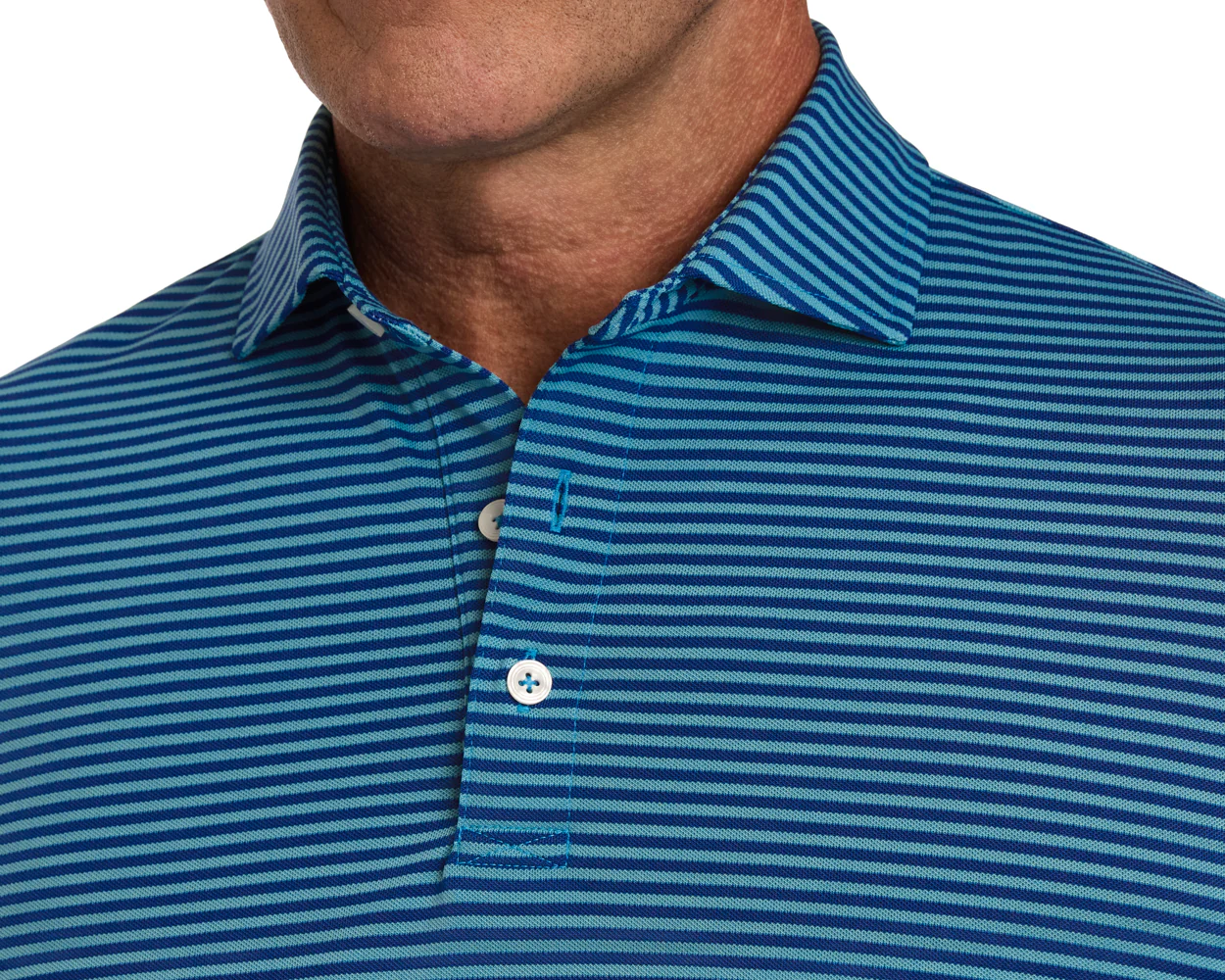 The Maxwell Shirt: Maidstone Blue & Harbor - Image 4