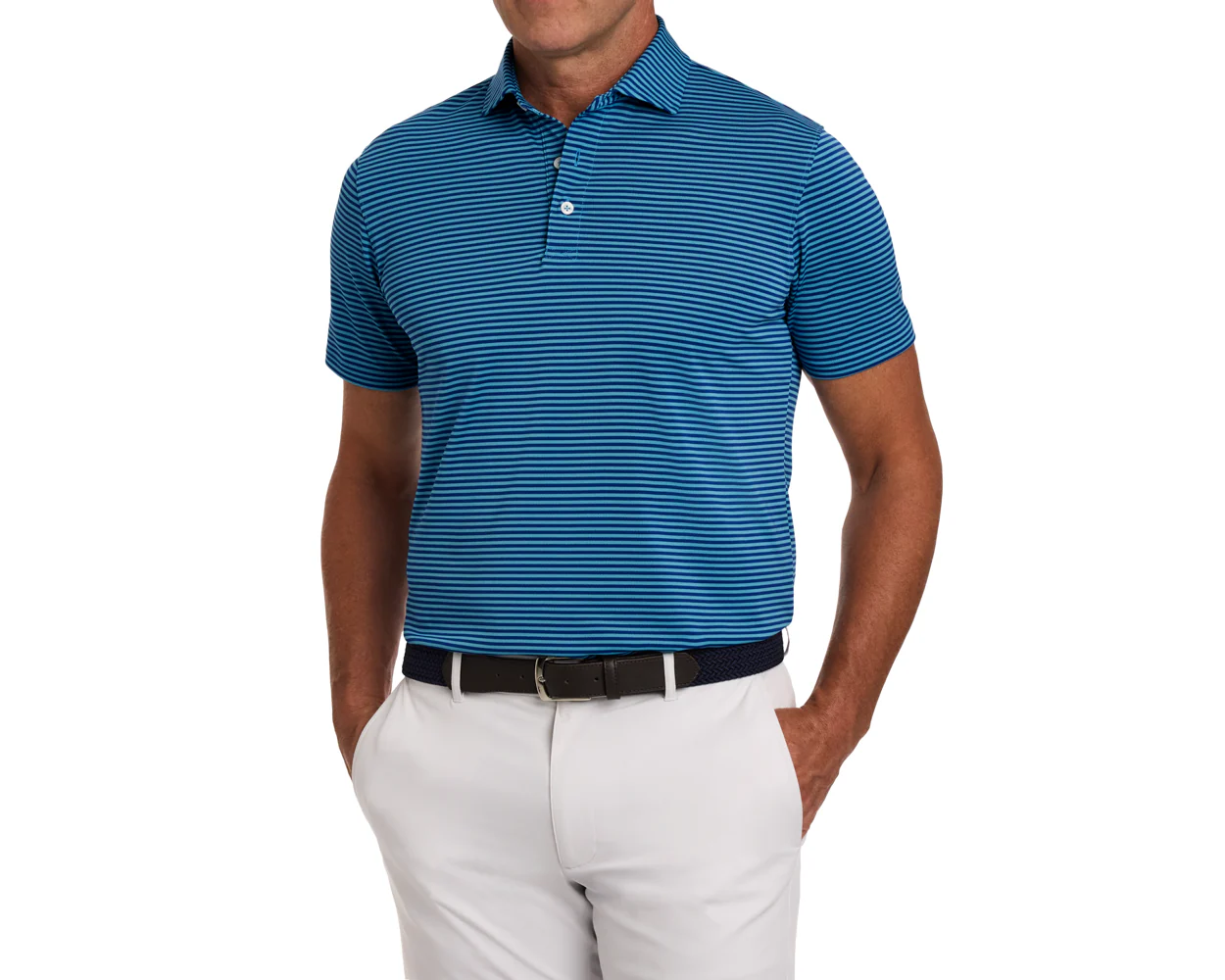 The Maxwell Shirt: Maidstone Blue & Harbor - Image 5