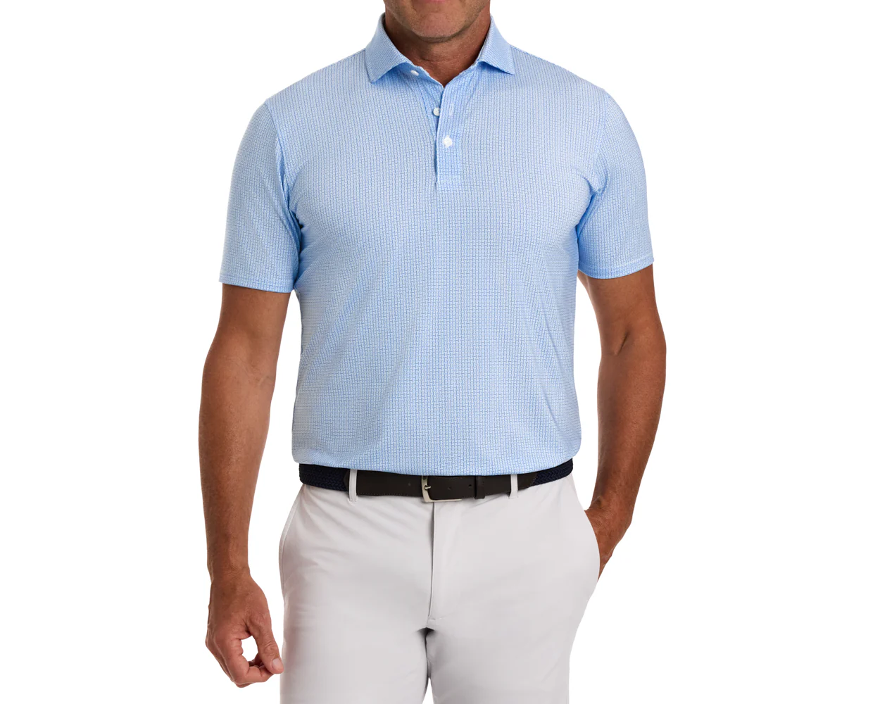 The Norwood Shirt: Vista Blue & Horizon Blue - Image 2