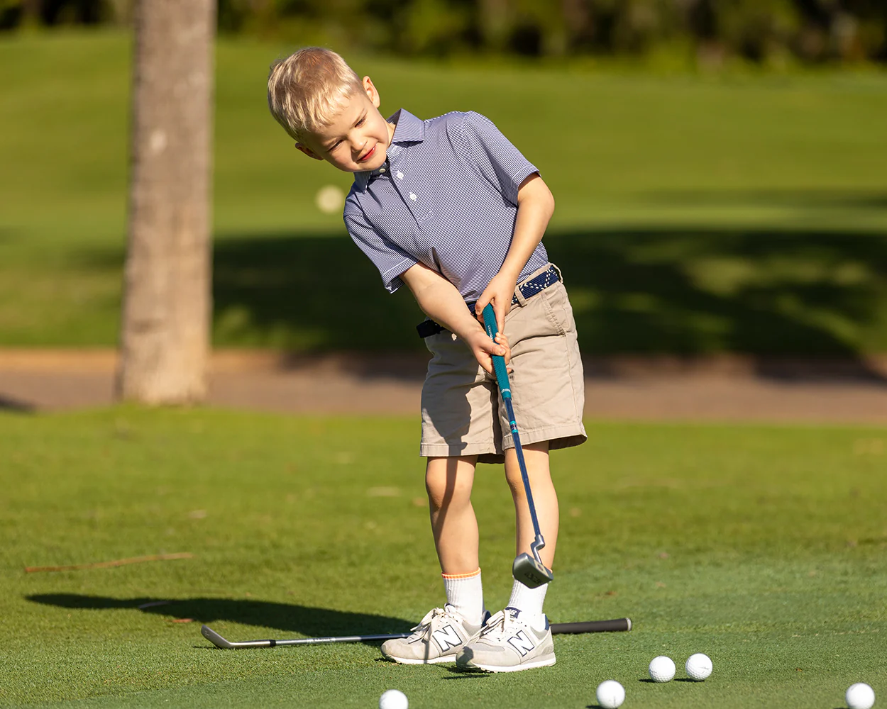The Perkins Boys Shirt: Navy & White - Image 3