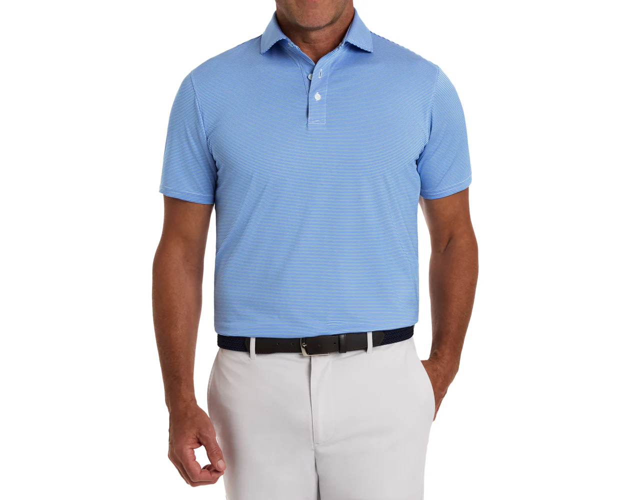 The Perkins Shirt: Horizon Blue & White - Image 2