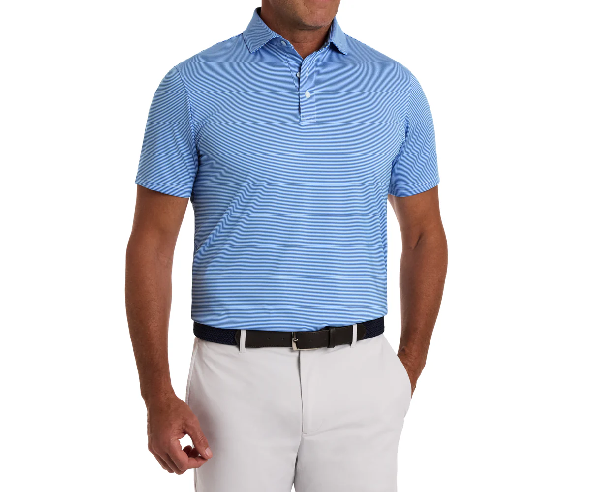 The Perkins Shirt: Horizon Blue & White - Image 5