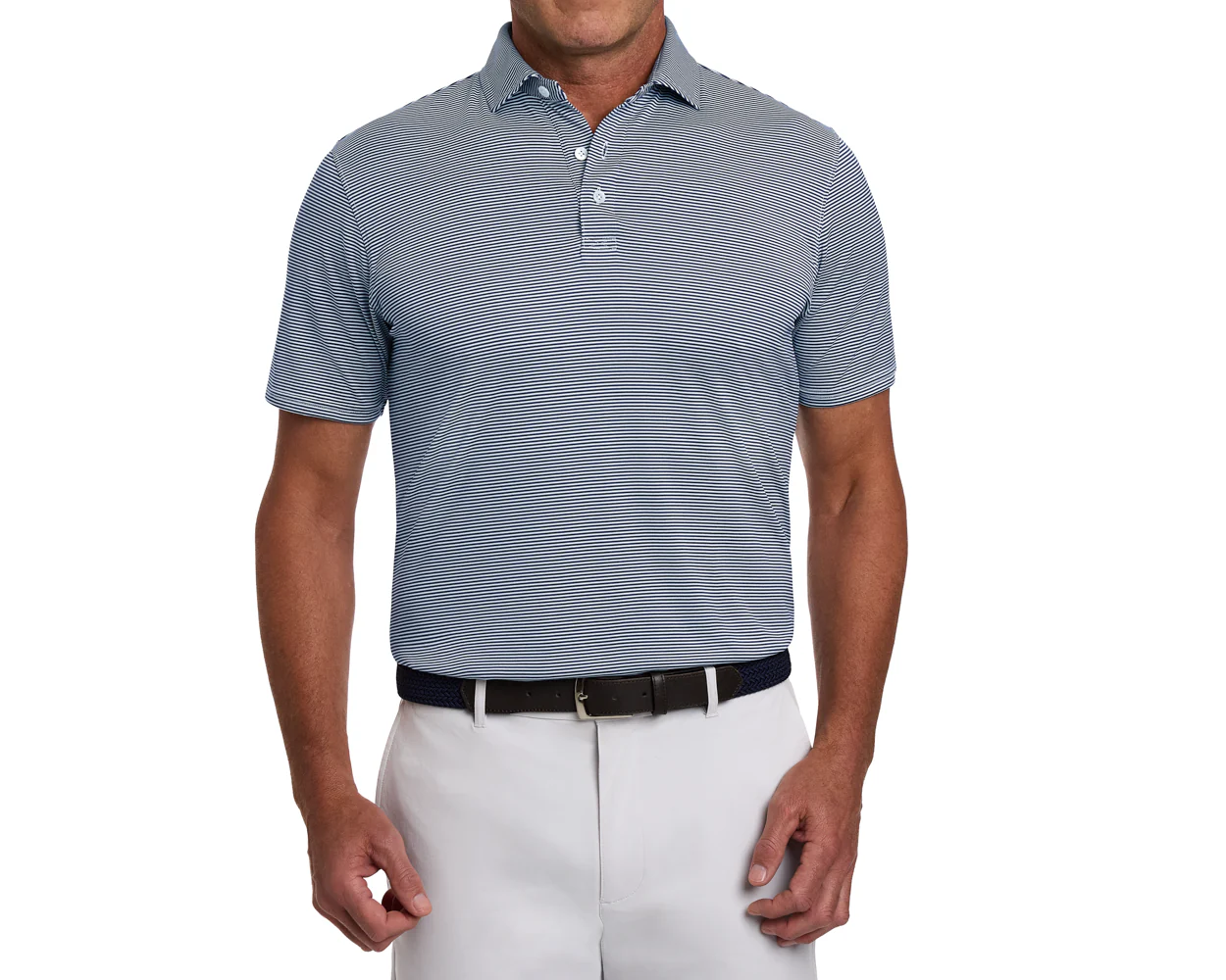 The Perkins Shirt: Navy & White - Image 2