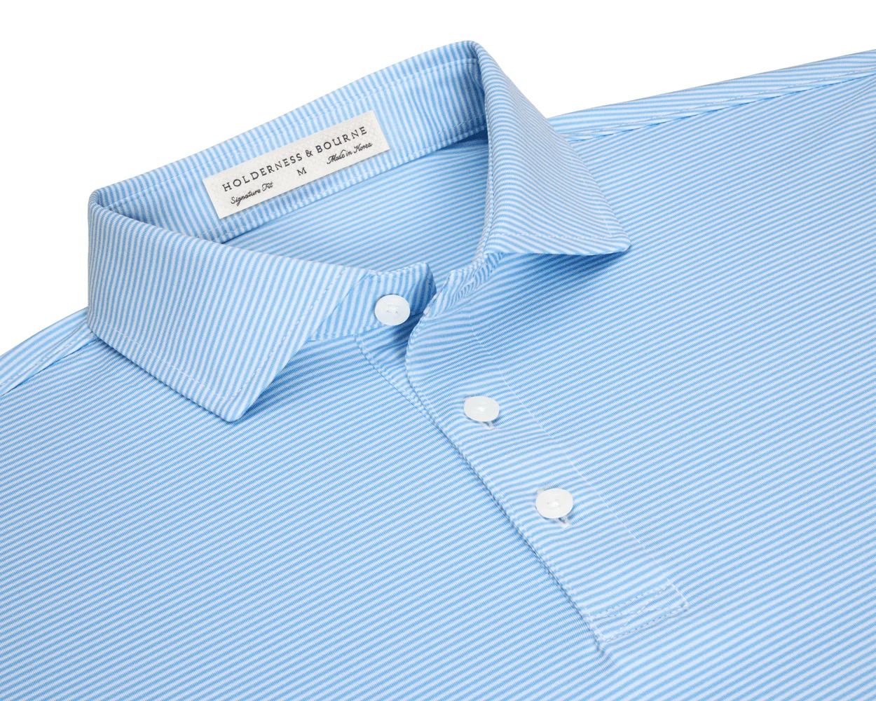 The Perkins Shirt: Vista Blue & White