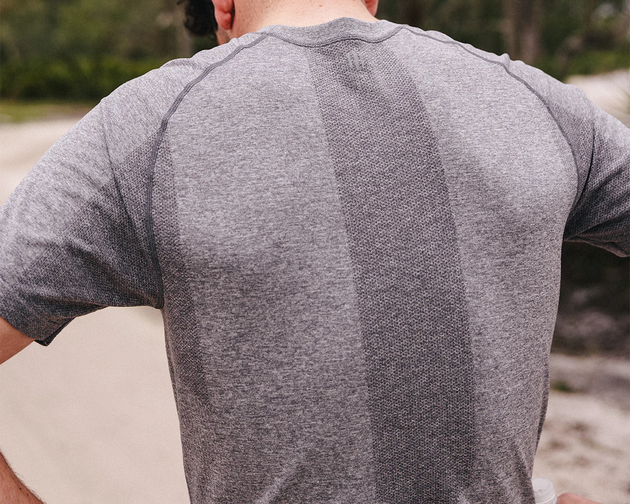 The Pickett Performance T-Shirt: Heathered Gray - Image 5