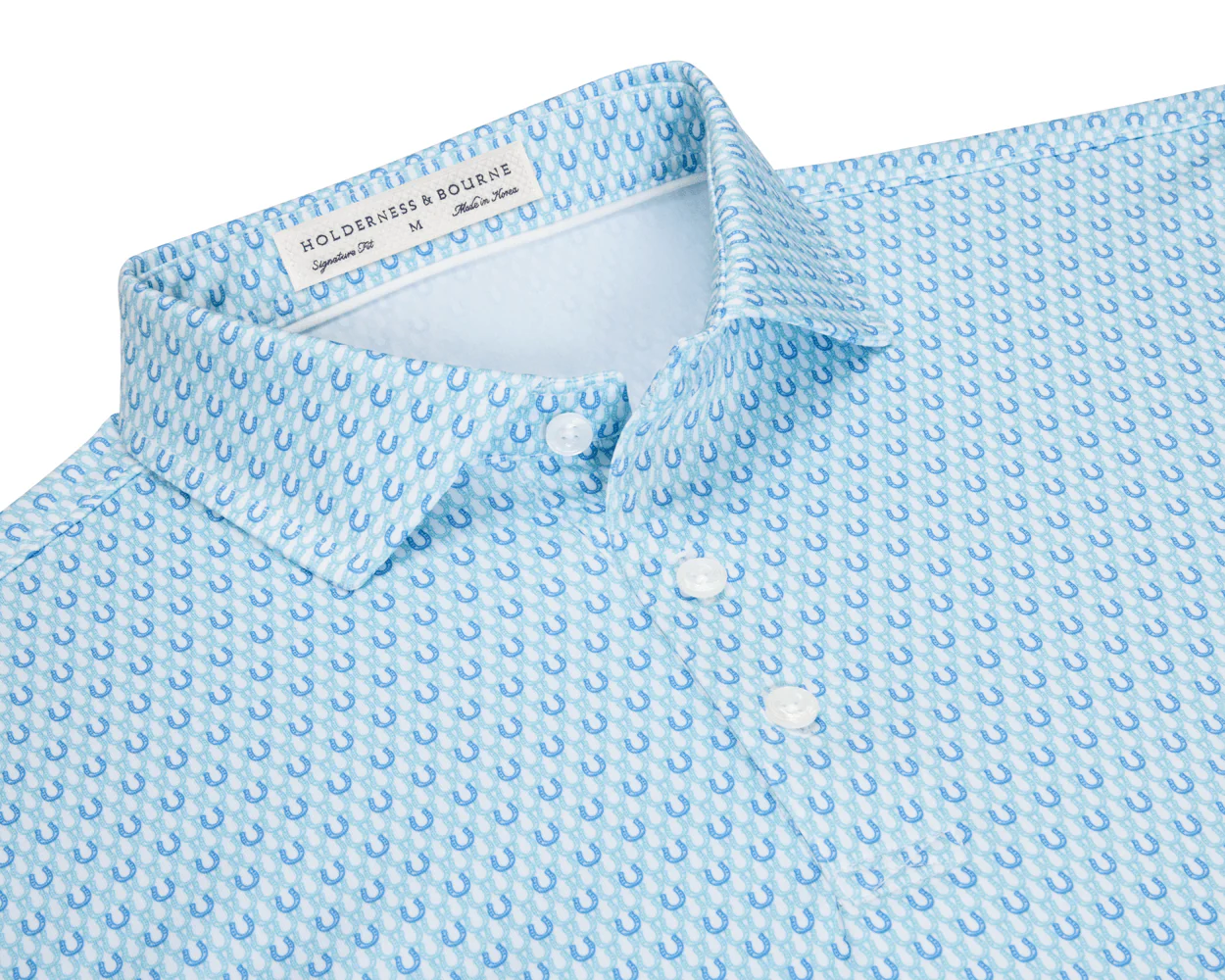 The Rivers Shirt: Harbor & Maidstone Blue