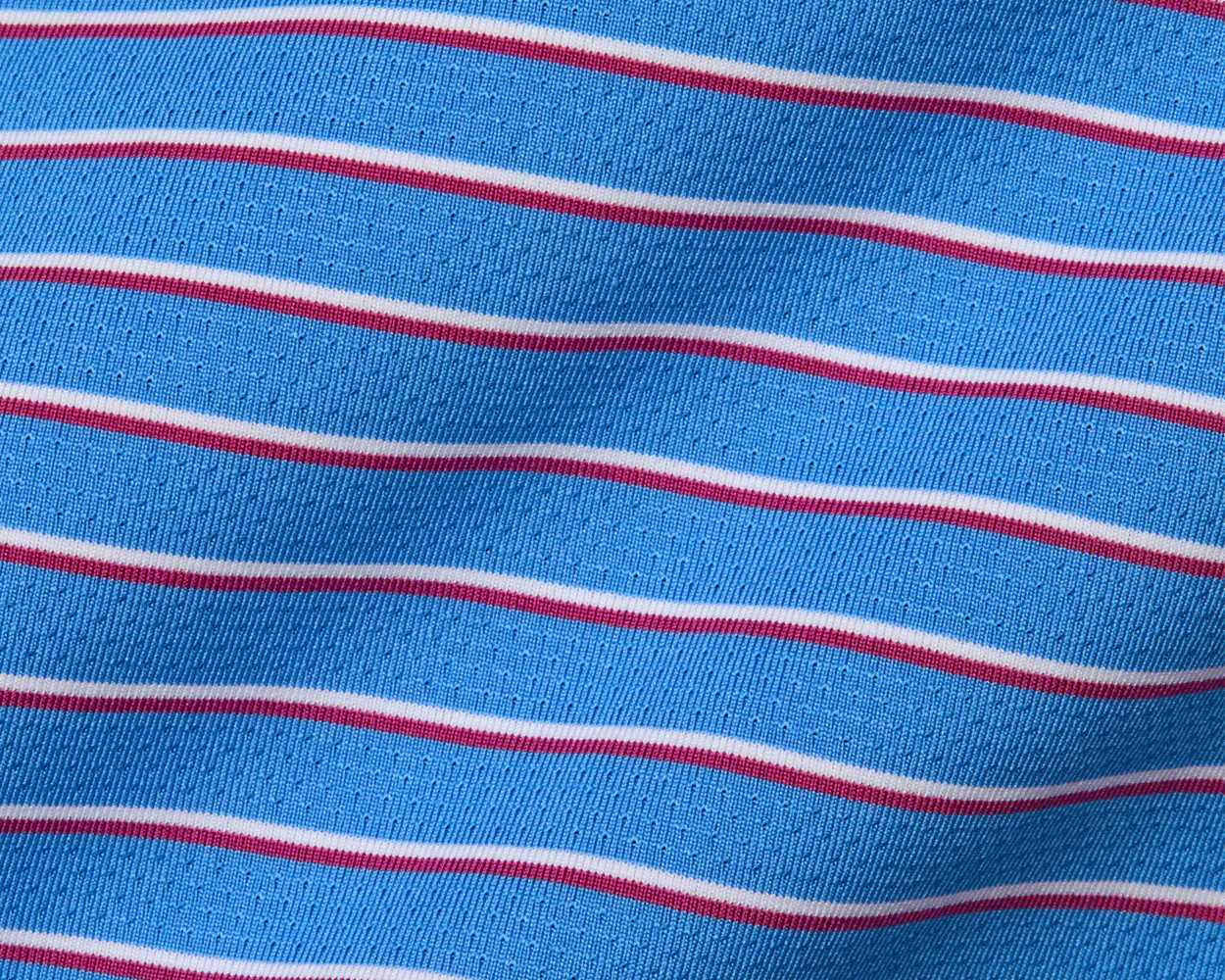 The Springer Shirt: Horizon Blue/White/Cabernet - Image 3
