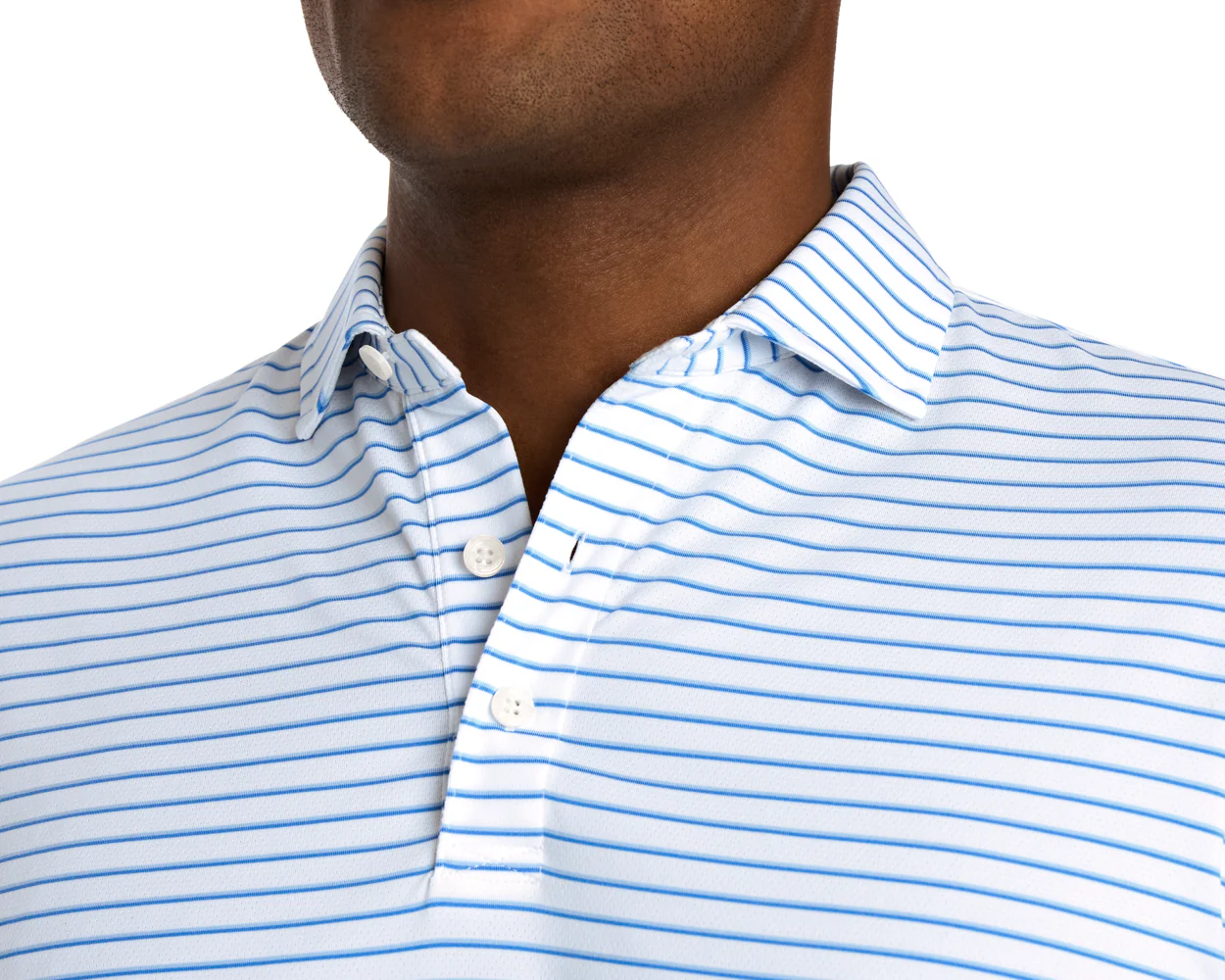 The Springer Shirt: White/Vista Blue/Horizon Blue - Image 4
