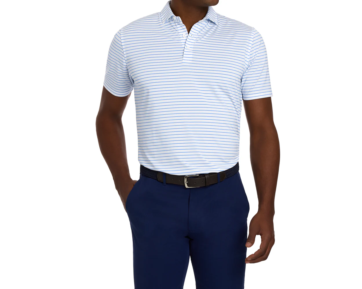 The Springer Shirt: White/Vista Blue/Horizon Blue - Image 5