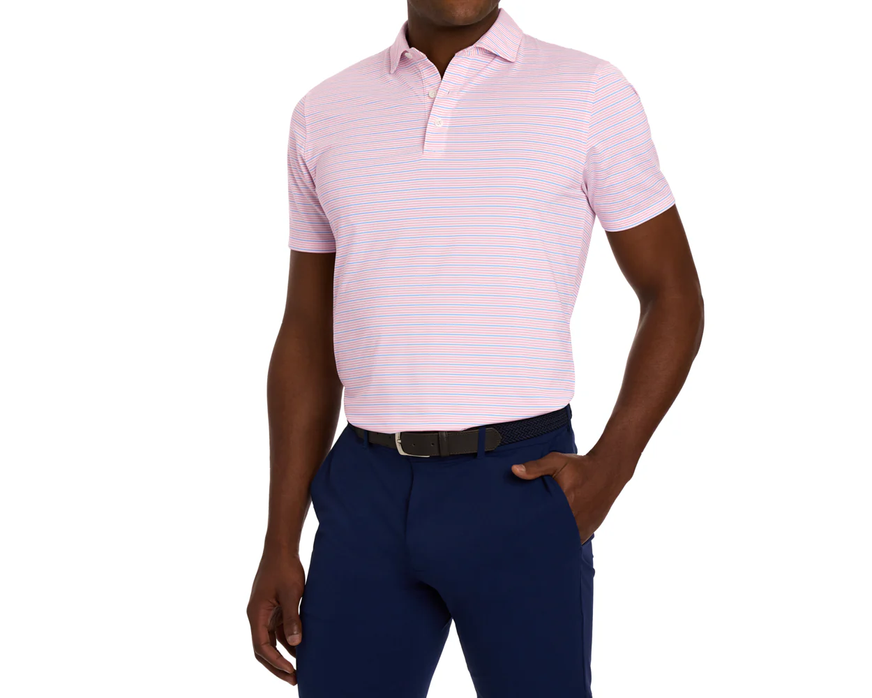 The Stanley Shirt: White/Belmont/Horizon Blue - Image 2