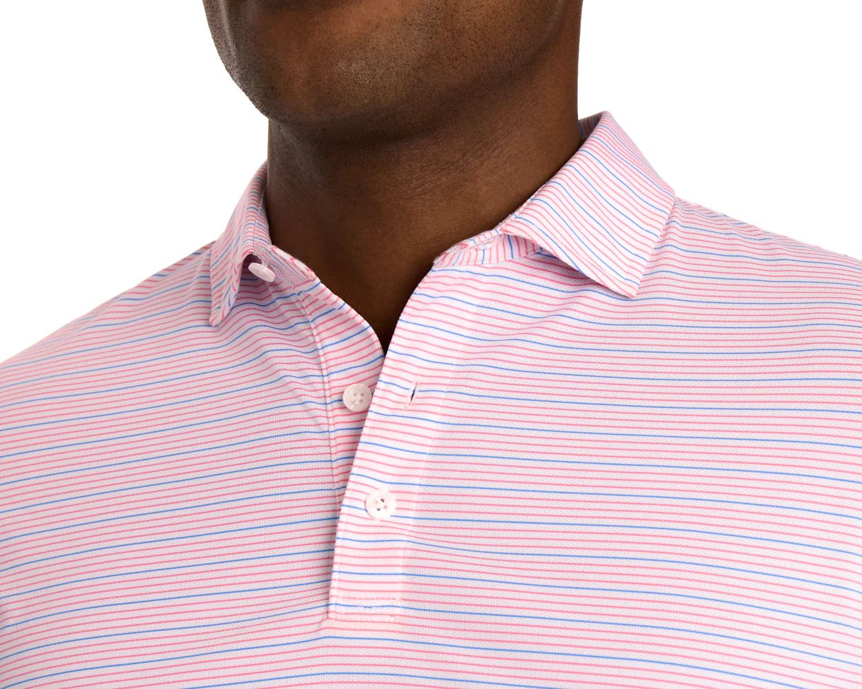 The Stanley Shirt: White/Belmont/Horizon Blue - Image 4