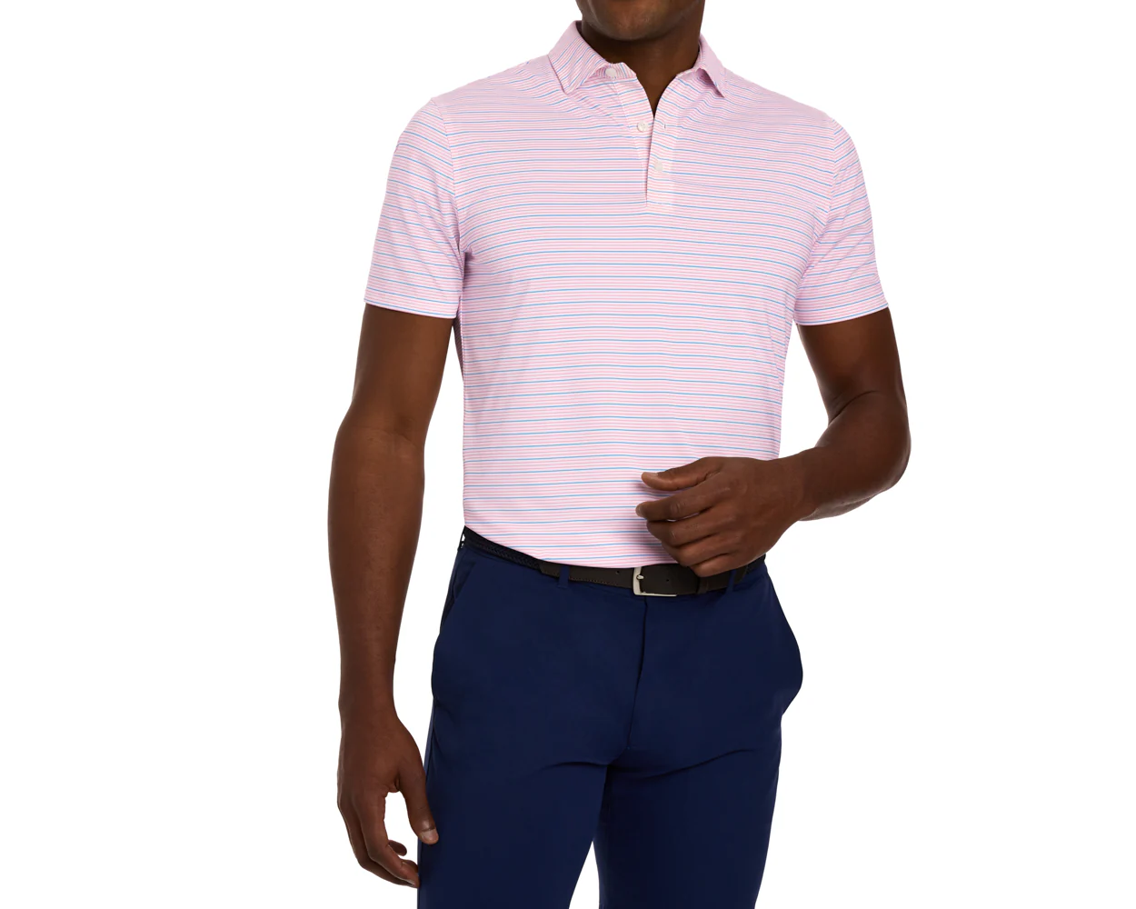 The Stanley Shirt: White/Belmont/Horizon Blue - Image 5
