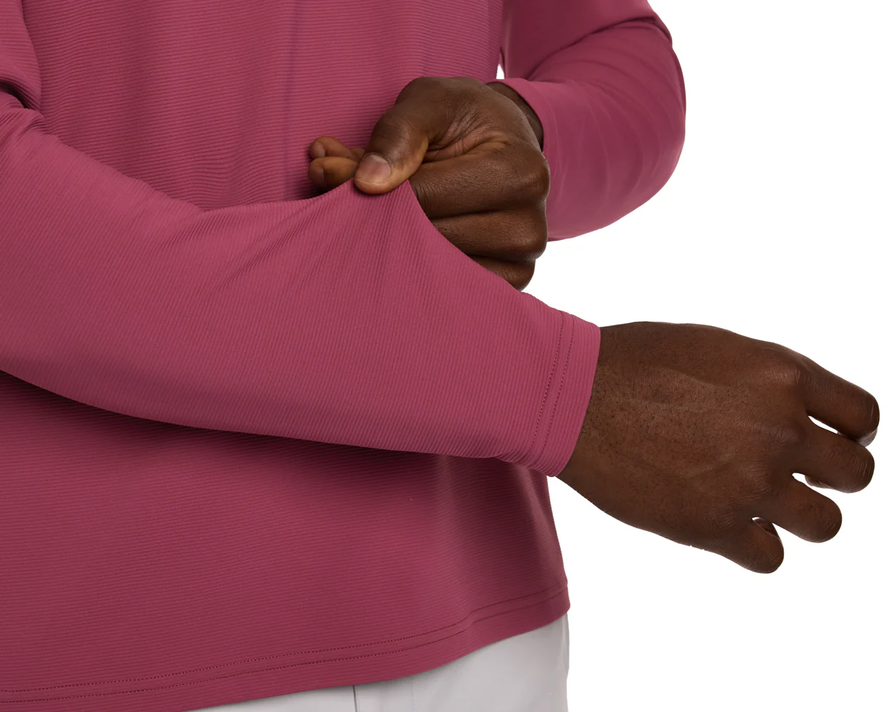 The Stuart Quarter-Zip: Cabernet - Image 6