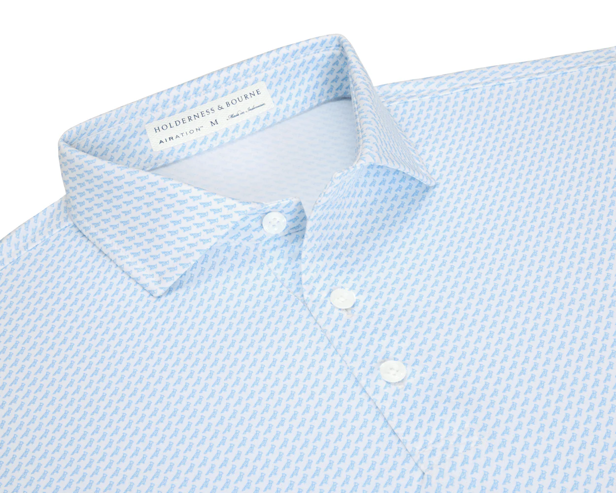 The Walton Shirt: Vista Blue