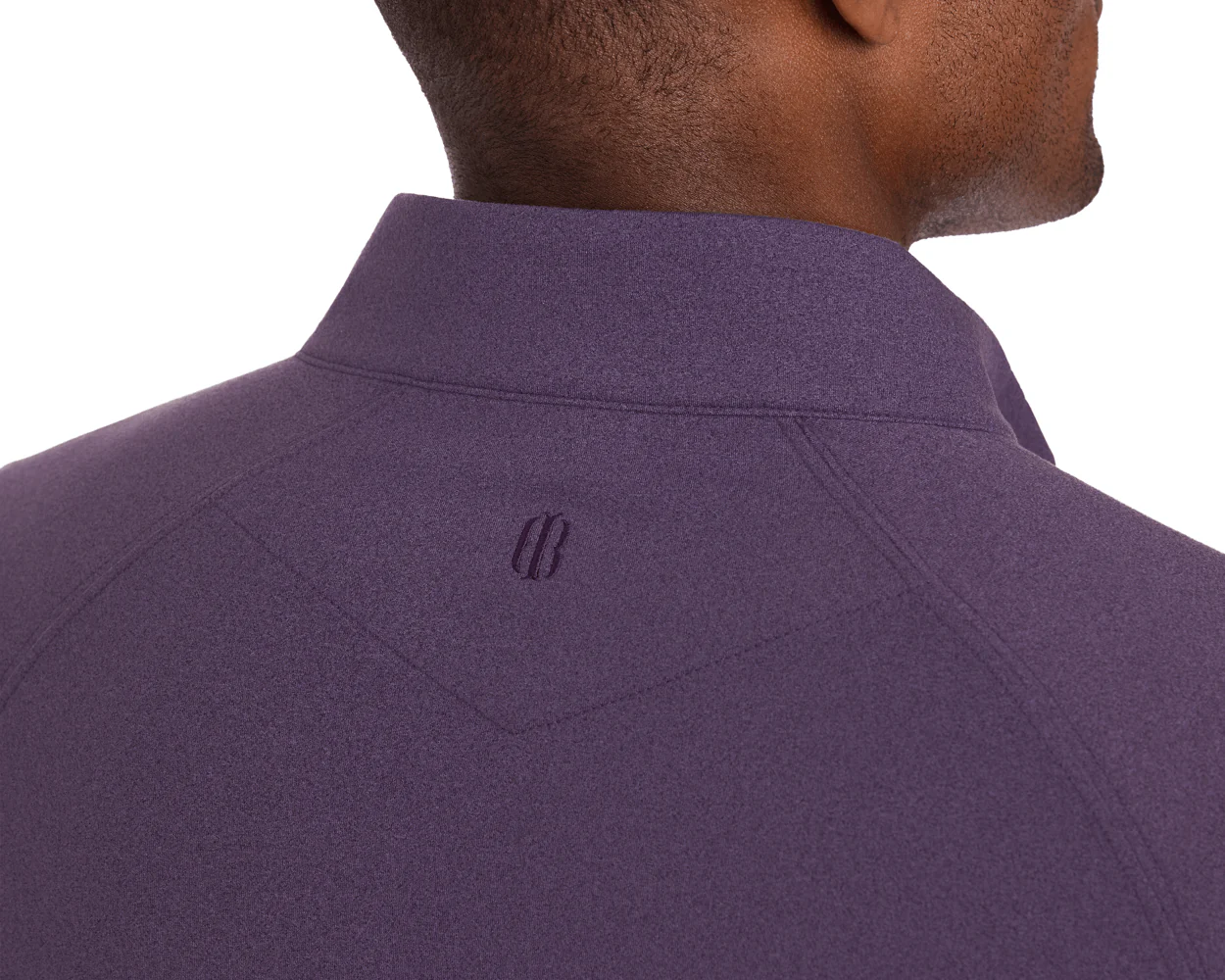 The Westland Quarter-Zip: Heathered Amherst - Image 6