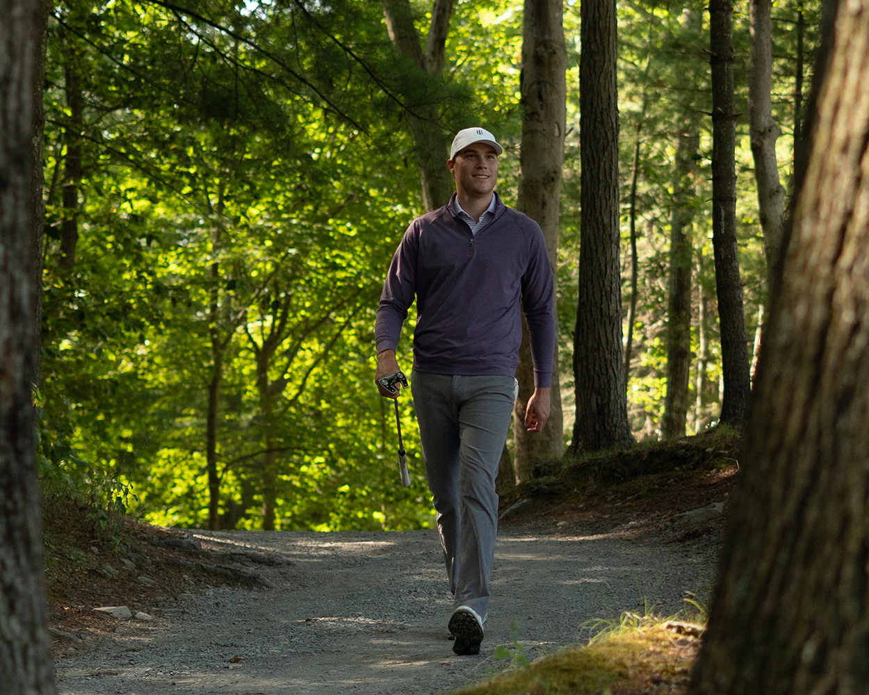 The Westland Quarter-Zip: Heathered Amherst - Image 8