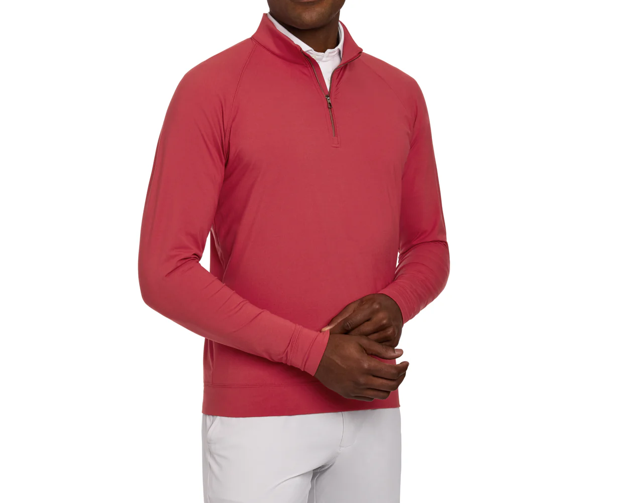 The Westland Quarter-Zip: Liberty Red - Image 7