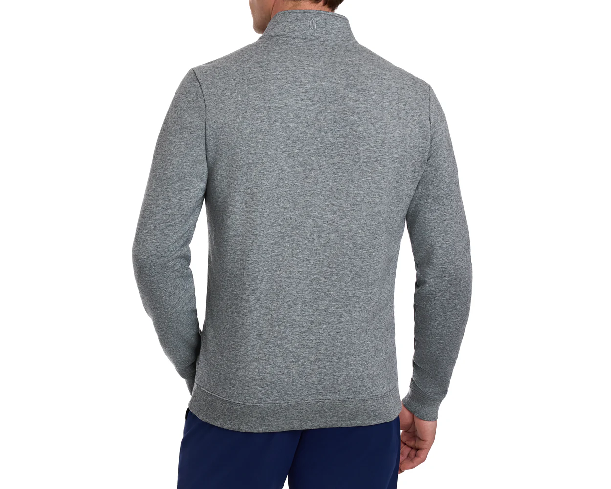 Yale Golf Course Harper Pullover: Heathered Gray - Image 3