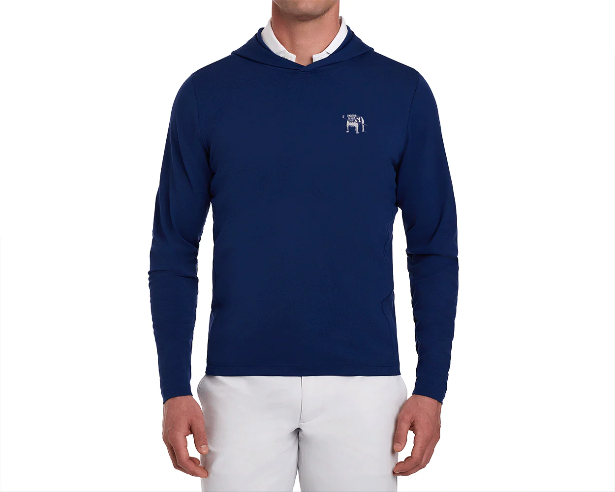 Yale Golf Course Jackson Pullover: Navy - Image 2