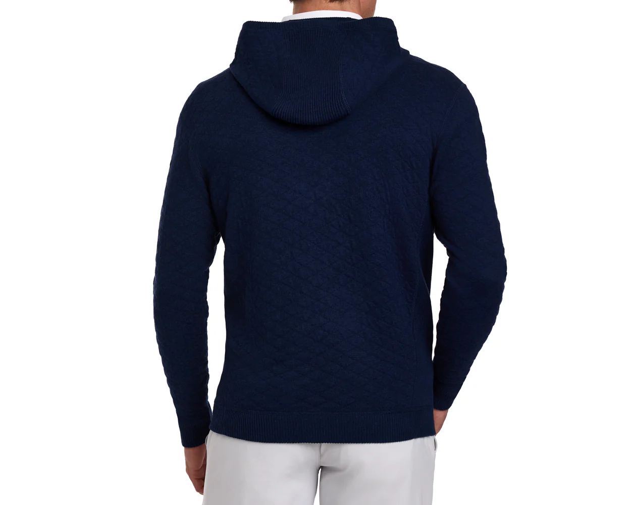 Yale Golf Course Wallace Sweater: Heathered Navy - Image 3