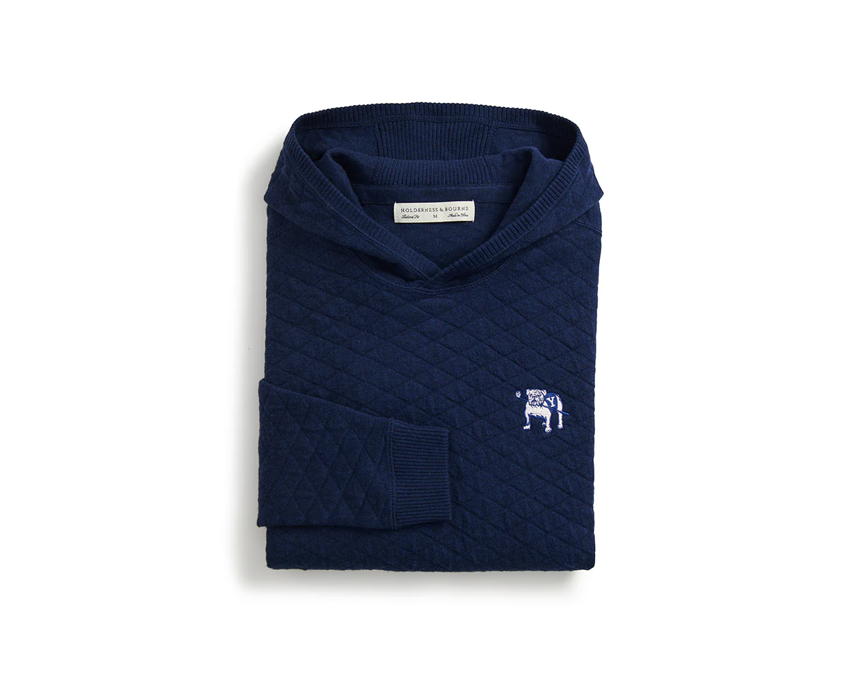 Yale Golf Course Wallace Sweater: Heathered Navy - Image 4