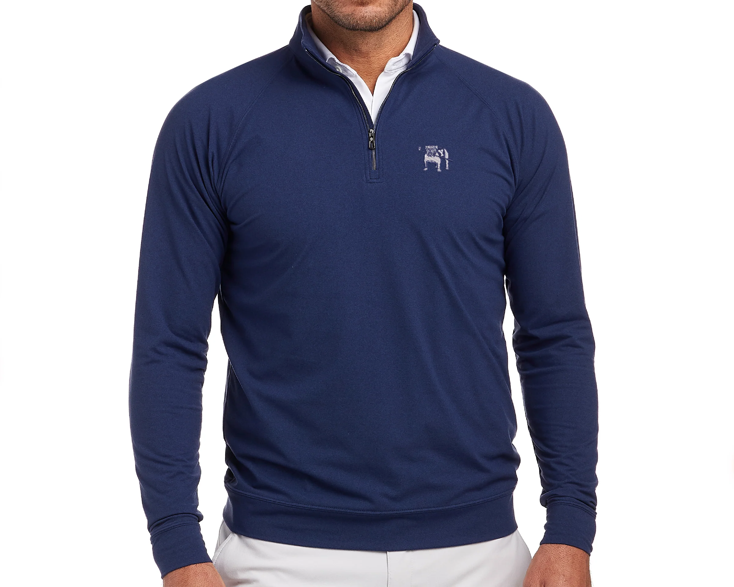 Yale Golf Course Westland Pullover: Navy - Image 2