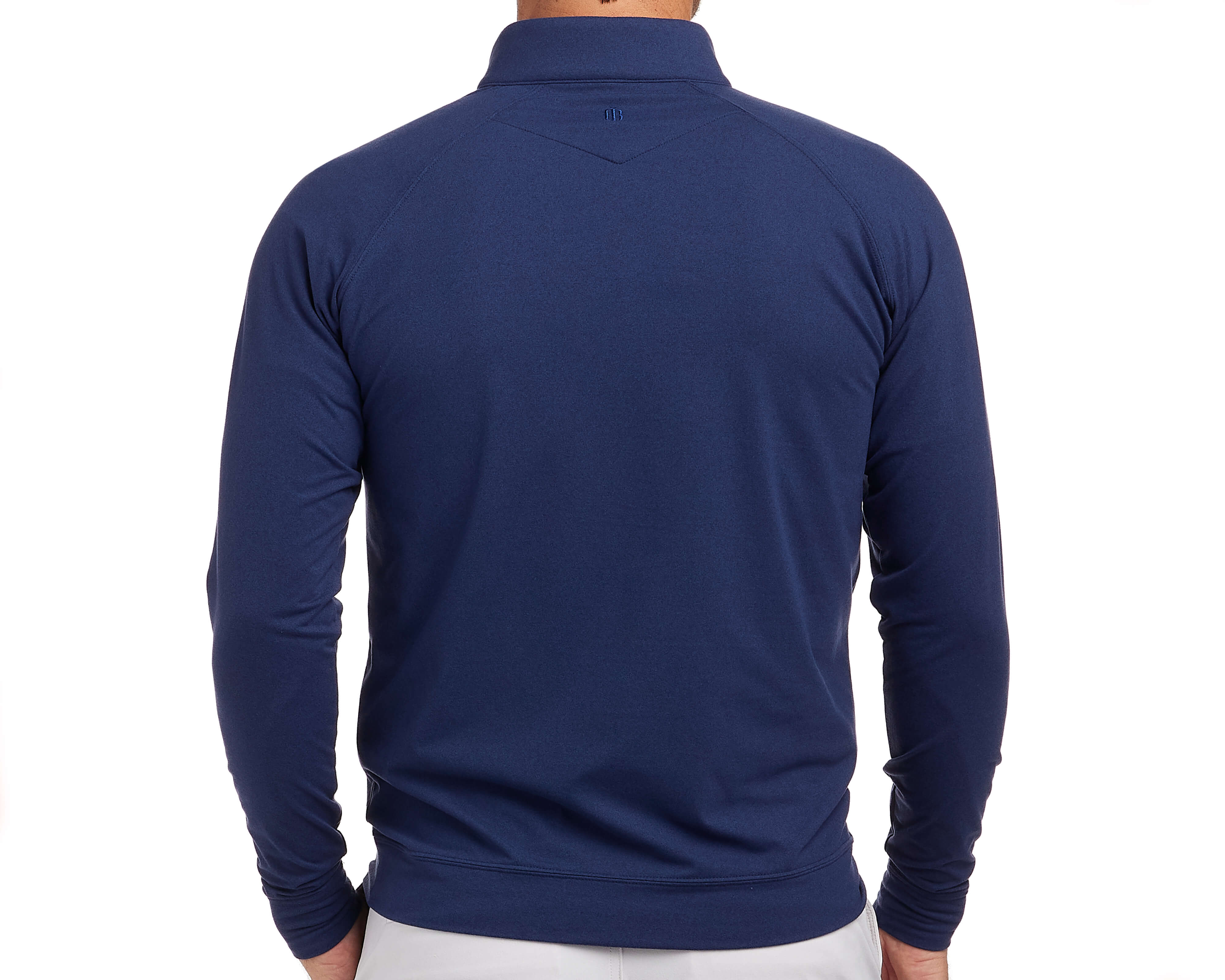Yale Golf Course Westland Pullover: Navy - Image 3